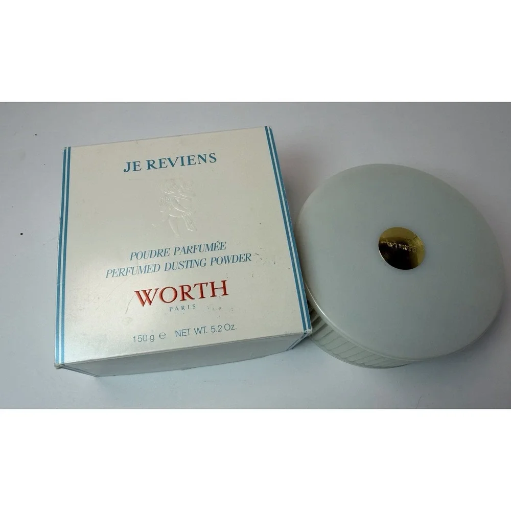 JE REVIENS‎ Dusting Powder WORTH PARFUMS Paris 5.2 oz NIB